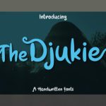 The Djukie Font Poster 1