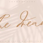 The Dream Font Poster 1