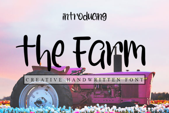 The Farm Font Poster 1