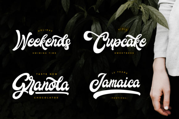 The Fountain Font Poster 15