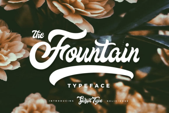 The Fountain Font Poster 6