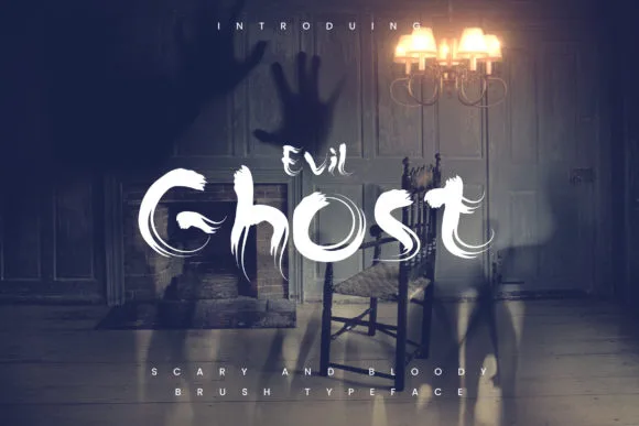 The Ghost Font The Ghost Font Poster 1