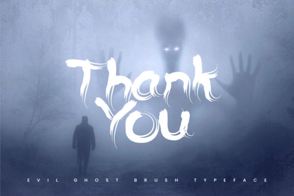 The Ghost Font Poster 5