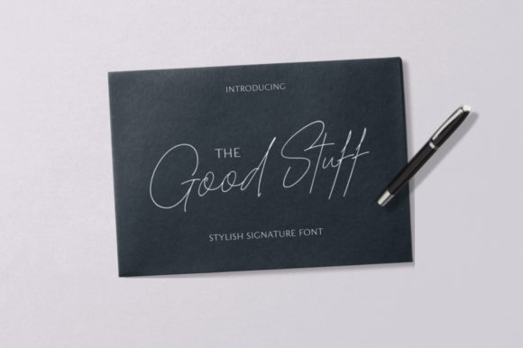 The Good Stuff Font Poster 1