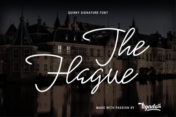 The Hague Font Poster 1