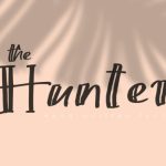The Hunter Font Poster 1
