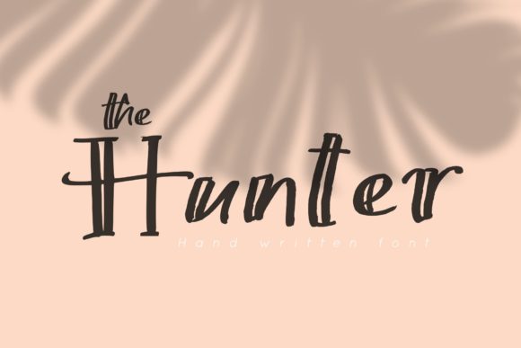 The Hunter Font Poster 1