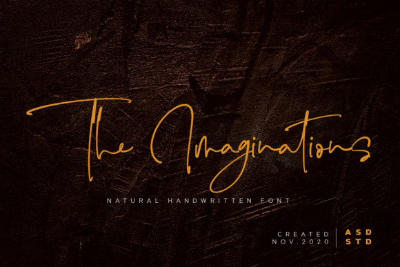 The Imaginations Font Poster 1
