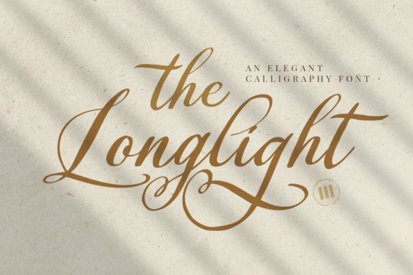The Longlight Font Poster 1
