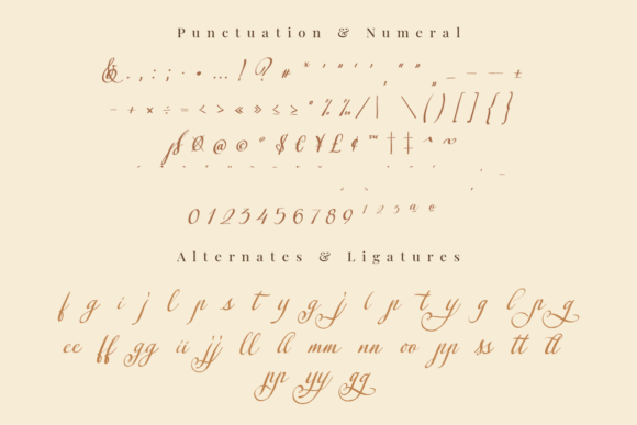 The Longlight Font Poster 14
