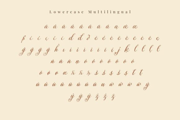 The Longlight Font Poster 16