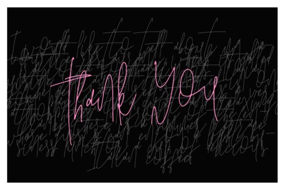 The Love Font Poster 2