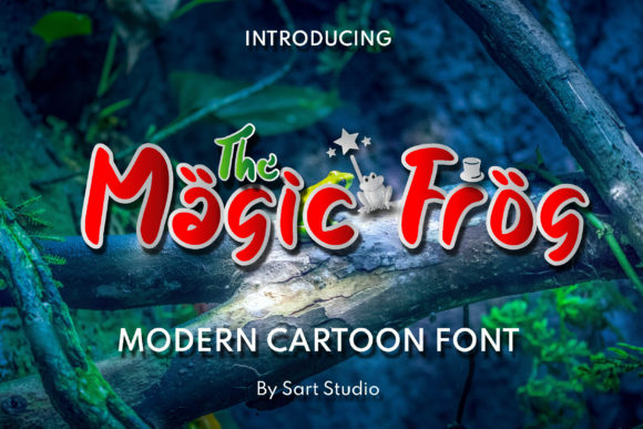 The Magic Frog Font Poster 1