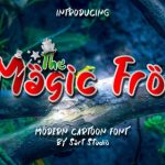 The Magic Frog Font Poster 1