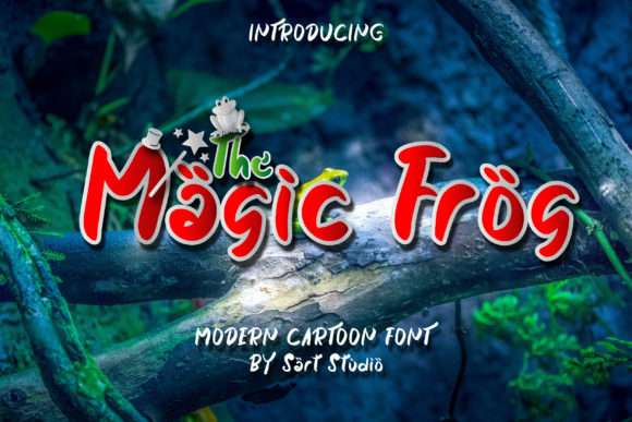 The Magic Frog Font Poster 1