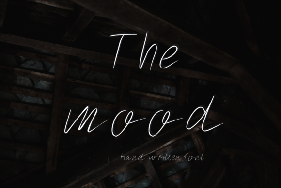 The Mood Font Poster 1