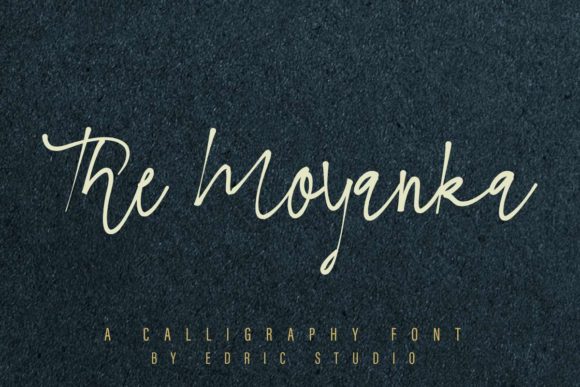 The Moyanka Font Poster 1