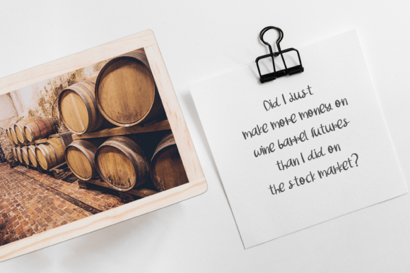 The Oak Barrel Font Poster 4