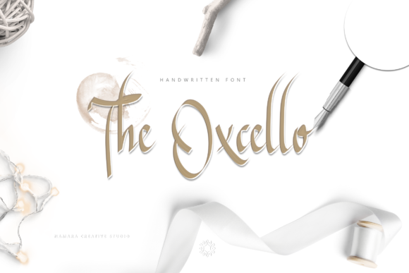 The Oxcello Font Poster 1