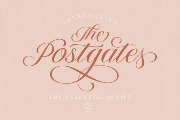 The Postgates Font Poster 1