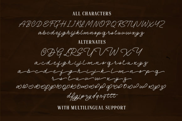 The Randi Font Poster 9