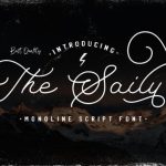 The Saily Font Poster 1
