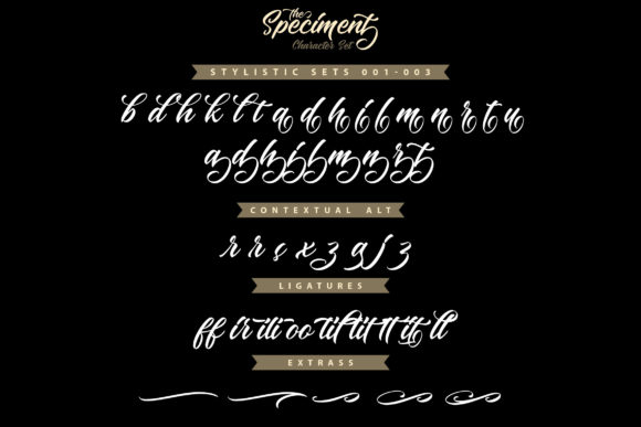 The Speciment Font Poster 9