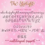 The Starlight Font Poster 7