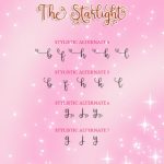 The Starlight Font Poster 9