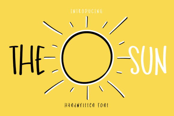 The Sun Font Poster 1