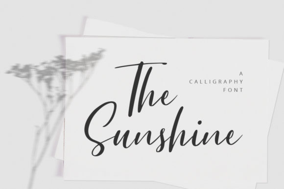 The Sunshine Font