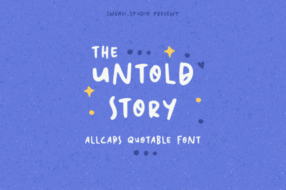The Untold Story Font Poster 1