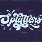 The Vignettic Font Poster 2