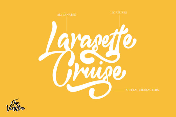 The Vinittre Font Poster 2