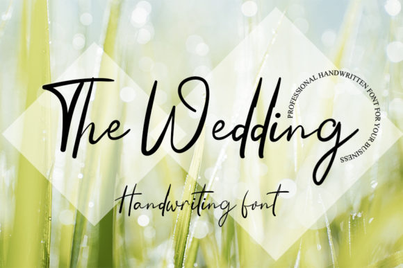 The Wedding Font