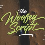 The Woofey Script Font Poster 1