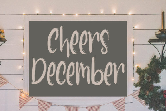 The Wreaths Font Poster 2