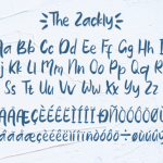The Zackly Font Poster 5