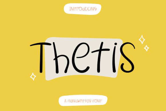 Thetis Font Poster 1