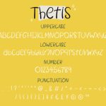 Thetis Font Poster 3