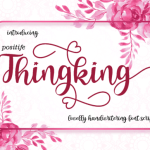 Thingking Font Poster 1