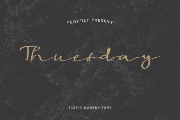 Thuesday Font Poster 1
