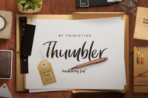Thumbler Font Poster 1