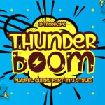 Thunder Boom Font Poster 1