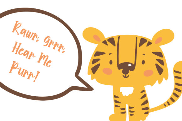 Tiger Love Font Poster 2