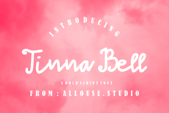 Tinna Bell Font Poster 1