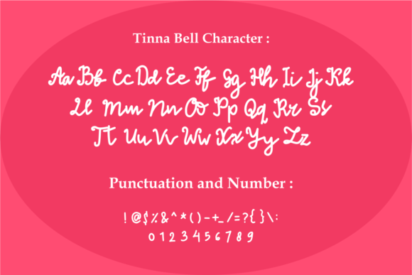 Tinna Bell Font Poster 10