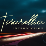 Tisarellia Font Poster 1