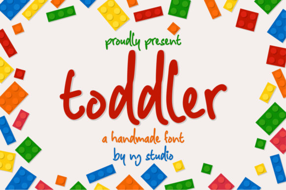 Toddler Font Poster 1