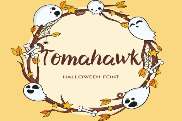 Tomahawk Font Poster 1